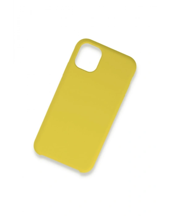 Newface iPhone 11 Pro Kılıf Lansman Legant Silikon - Sarı