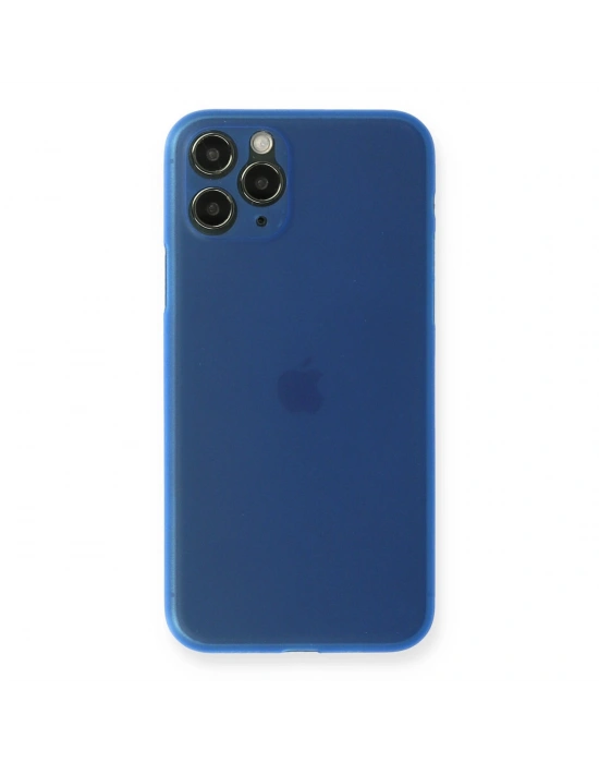 Newface iPhone 11 Pro Kılıf PP Ultra İnce Kapak - Mavi