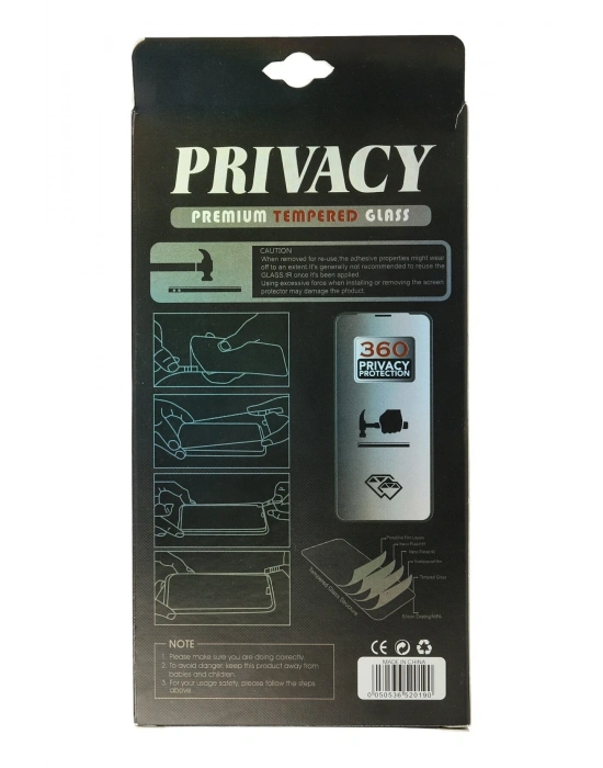 Newface iPhone 11 Pro Max 34D Hayalet Izgaralı Cam