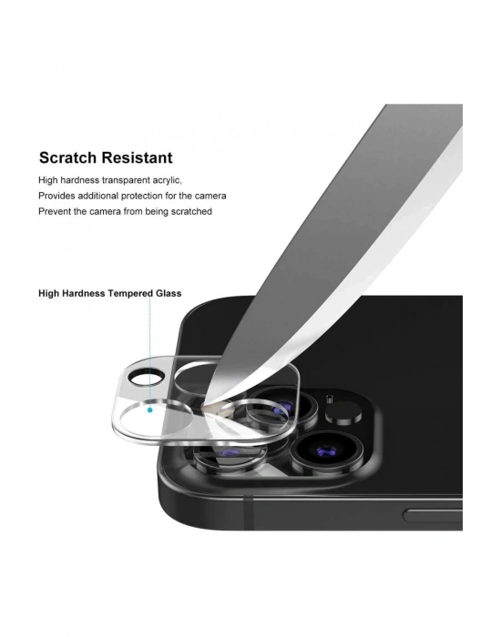 Newface iPhone 11 Pro Max Kamera Lens Koruma Cam