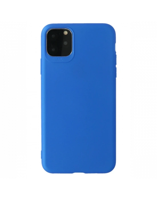 Newface iPhone 11 Pro Max Kılıf First Silikon - Mavi