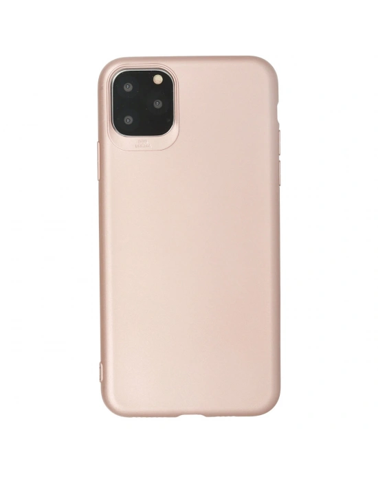 Newface iPhone 11 Pro Max Kılıf First Silikon - Rose Gold