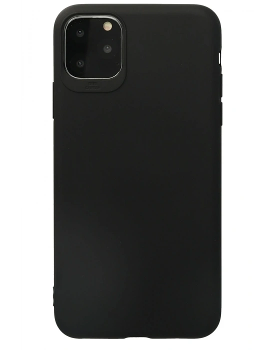 Newface iPhone 11 Pro Max Kılıf First Silikon - Siyah