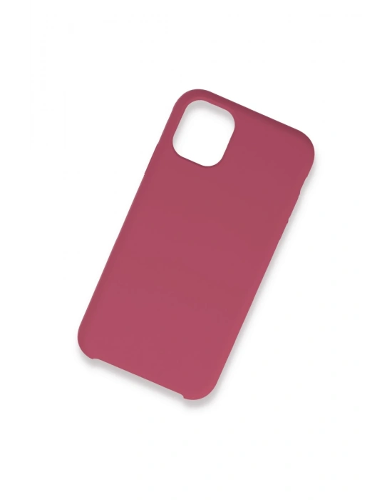 Newface iPhone 11 Pro Max Kılıf Lansman Legant Silikon - Fuşya