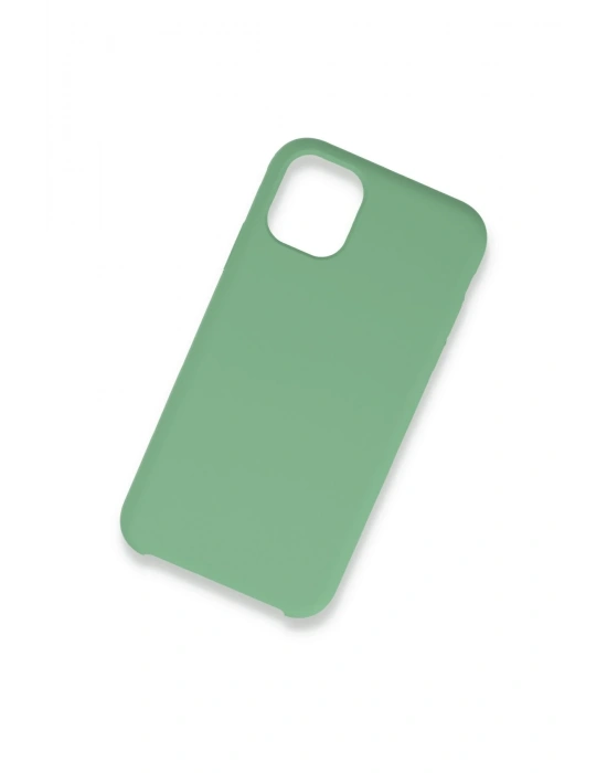 Newface iPhone 11 Pro Max Kılıf Lansman Legant Silikon - Yeşil