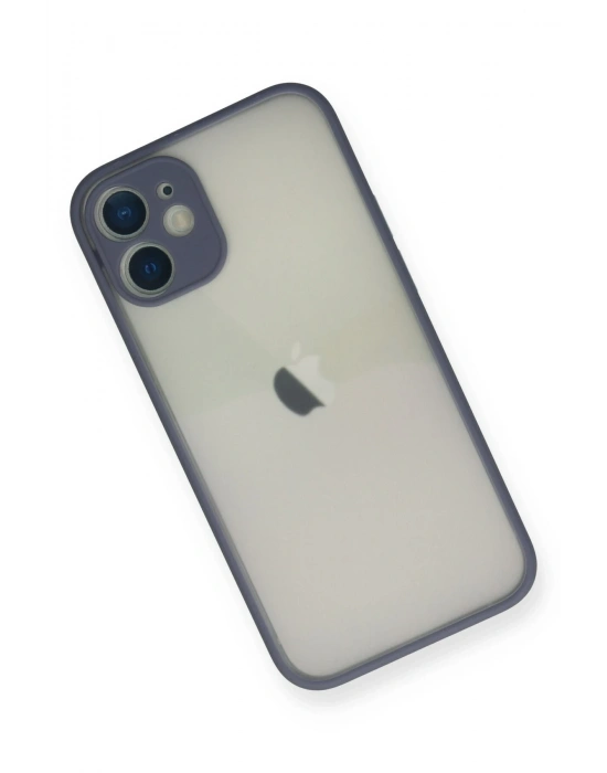 Newface iPhone 11 Pro Max Kılıf Montreal Silikon Kapak - Gri