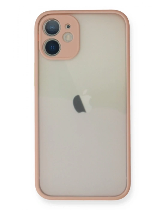 Newface iPhone 11 Pro Max Kılıf Montreal Silikon Kapak - Pembe