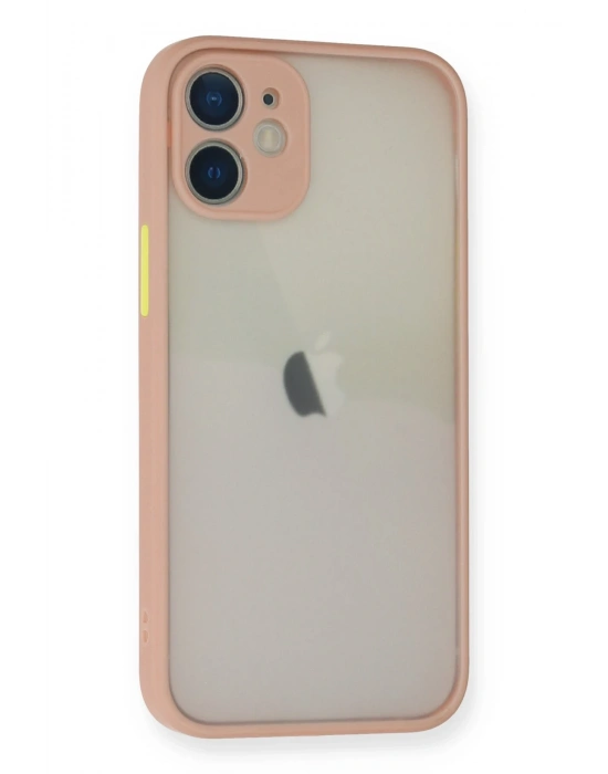 Newface iPhone 11 Pro Max Kılıf Montreal Silikon Kapak - Pembe