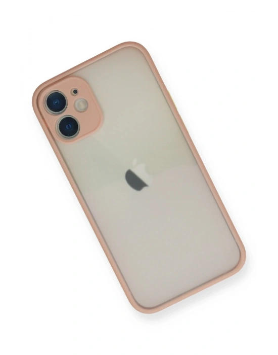Newface iPhone 11 Pro Max Kılıf Montreal Silikon Kapak - Pembe
