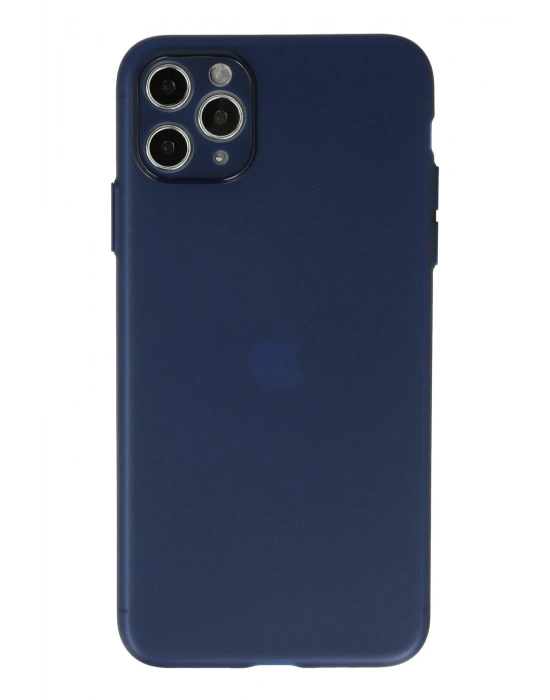 Newface iPhone 11 Pro Max Kılıf Puma Silikon - Mavi