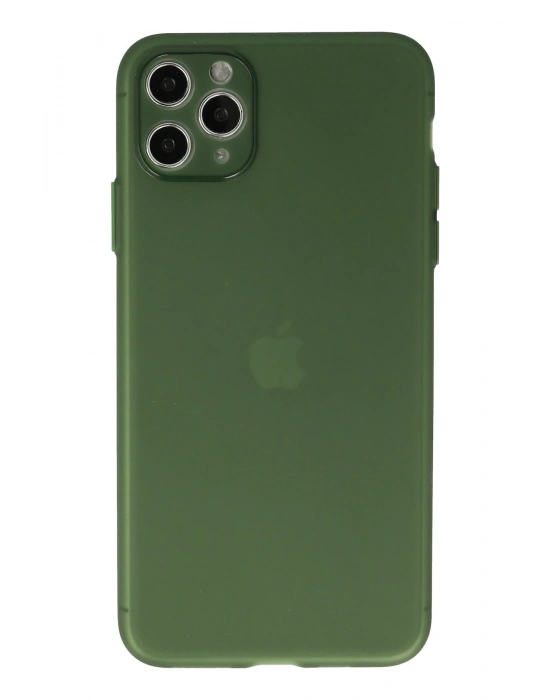 Newface iPhone 11 Pro Max Kılıf Puma Silikon - Yeşil