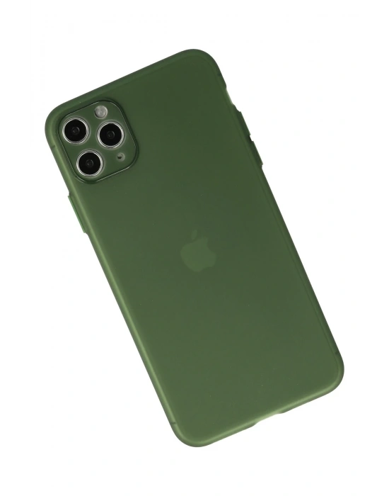 Newface iPhone 11 Pro Max Kılıf Puma Silikon - Yeşil