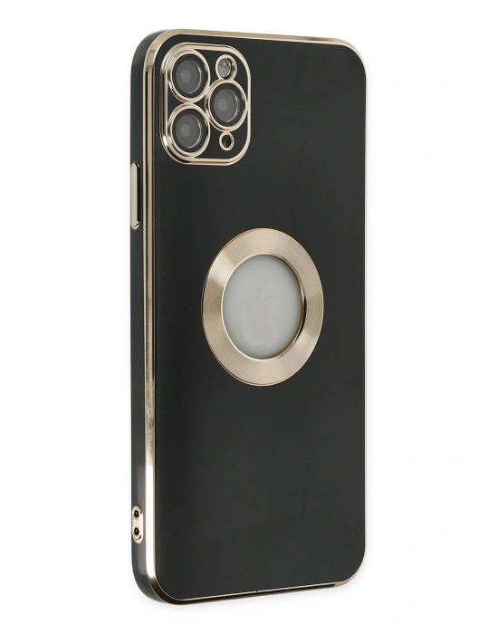 Newface iPhone 11 Pro Max Kılıf Store Silikon - Siyah