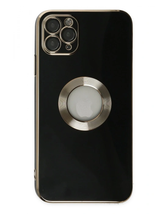 Newface iPhone 11 Pro Max Kılıf Store Silikon - Siyah