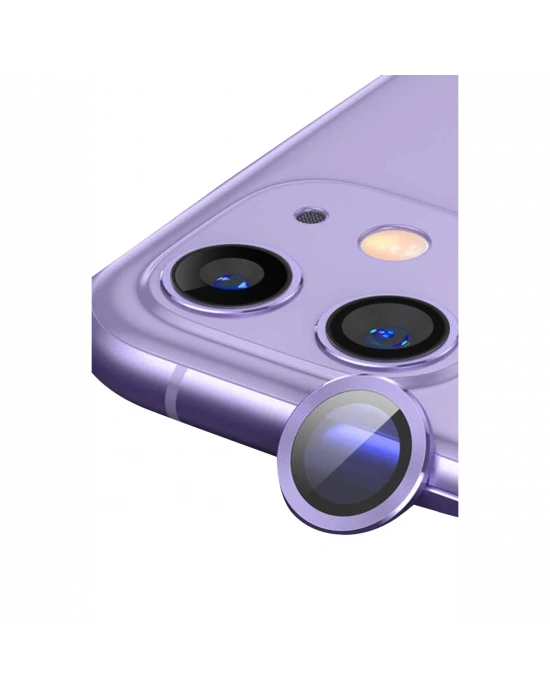 Newface iPhone 11 Raze Metal Kamera Lens - Mor