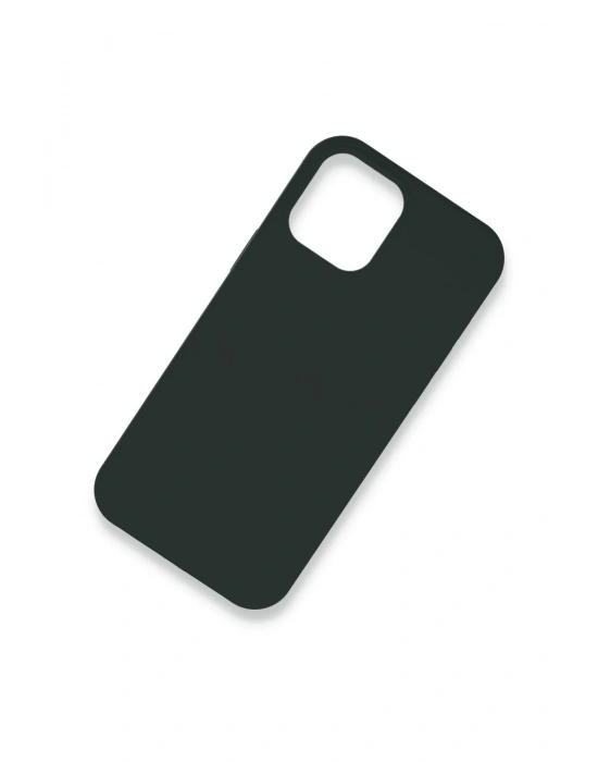 Newface iPhone 12 Kılıf Lansman Legant Silikon - Koyu Yeşil