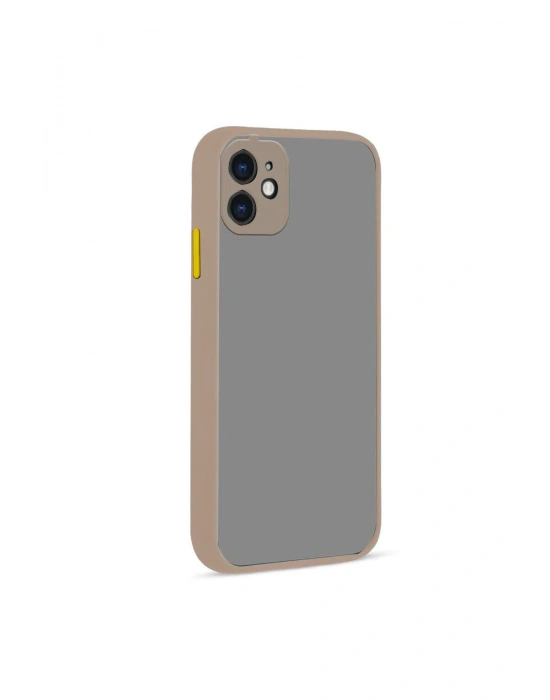 Newface iPhone 12 Kılıf Montreal Silikon Kapak - Pembe