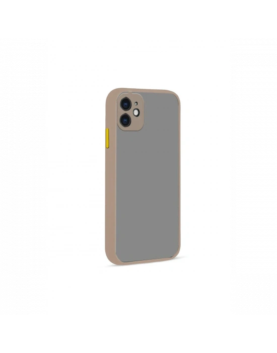 Newface iPhone 12 Kılıf Montreal Silikon Kapak - Pembe