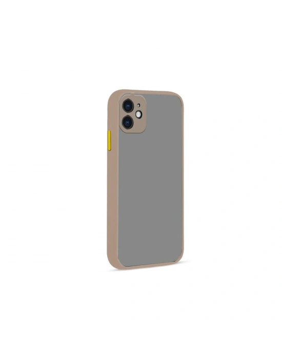 Newface iPhone 12 Kılıf Montreal Silikon Kapak - Pembe