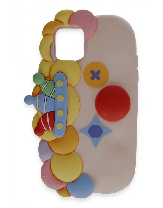 Newface iPhone 12 Kılıf Poky Karakter Silikon Kapak - Desen 7