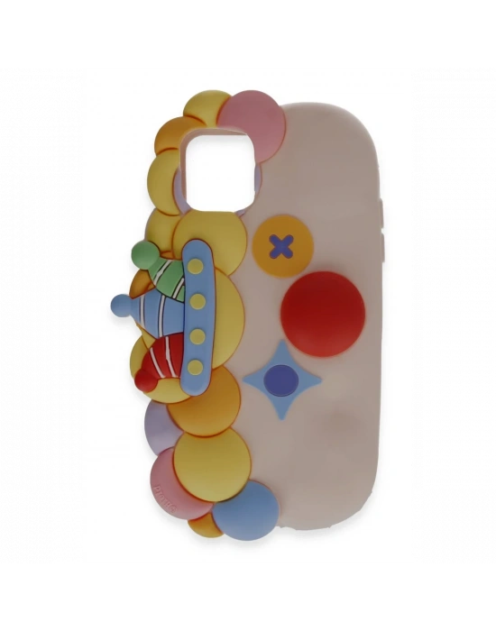 Newface iPhone 12 Kılıf Poky Karakter Silikon Kapak - Desen 7