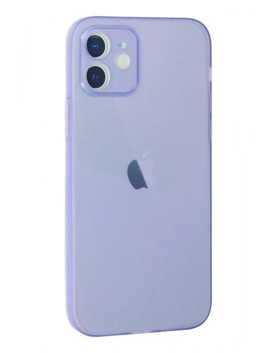 Newface iPhone 12 Kılıf Puma Silikon - Mor