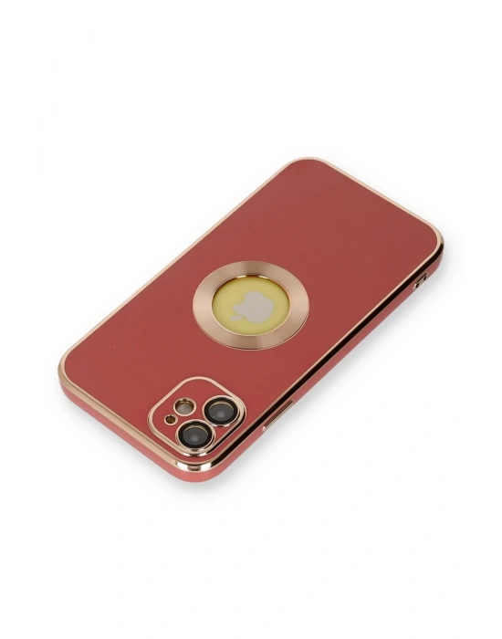 Newface iPhone 12 Kılıf Store Silikon - Kırmızı