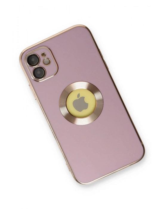 Newface iPhone 12 Kılıf Store Silikon - Mor