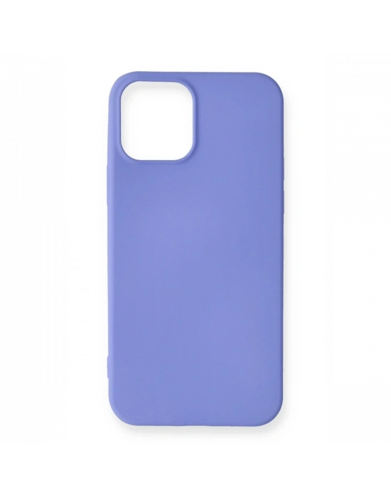 Newface iPhone 12 Mini Kılıf First Silikon - Mor