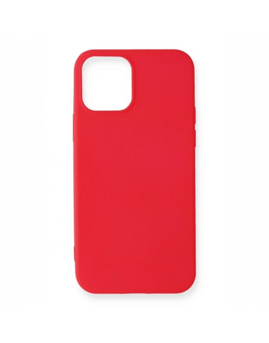 Newface iPhone 12 Mini Kılıf First Silikon - Pembe