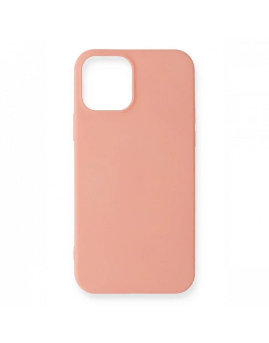 Newface iPhone 12 Mini Kılıf First Silikon - Pudra