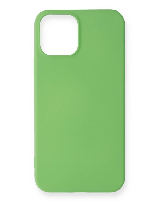 Newface iPhone 12 Mini Kılıf First Silikon - Yeşil