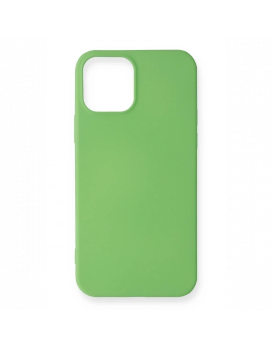 Newface iPhone 12 Mini Kılıf First Silikon - Yeşil