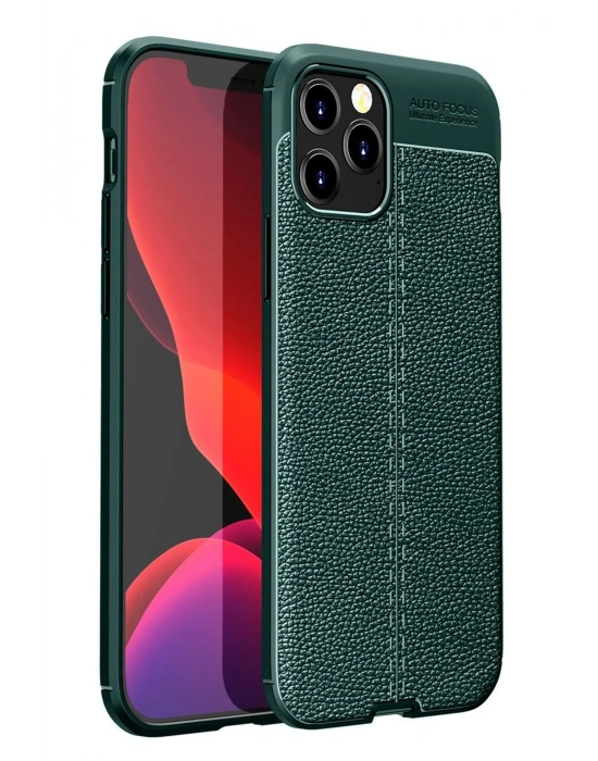 Newface iPhone 12 Pro Kılıf Auto Focus Kapak - Yeşil