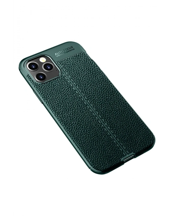 Newface iPhone 12 Pro Kılıf Auto Focus Kapak - Yeşil