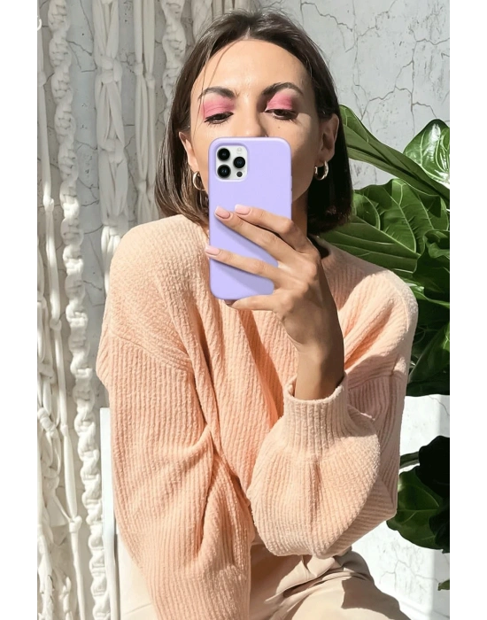 Newface iPhone 12 Pro Kılıf First Silikon - Bordo