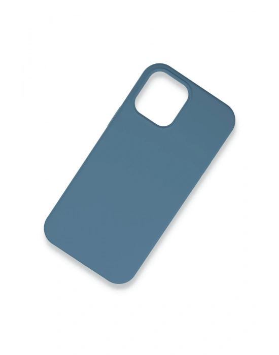 Newface iPhone 12 Pro Kılıf Lansman Legant Silikon - Açık Mavi