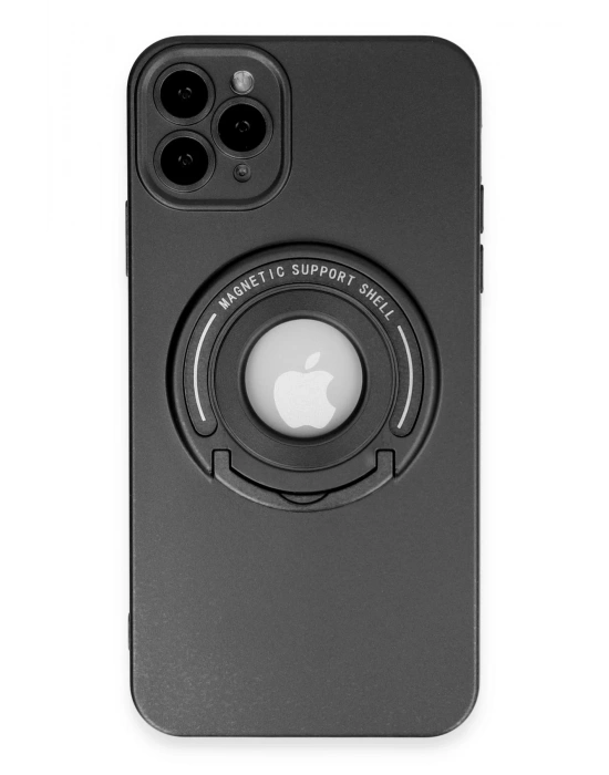 Newface iPhone 12 Pro Kılıf Lukka Magneticsafe Kapak - Siyah