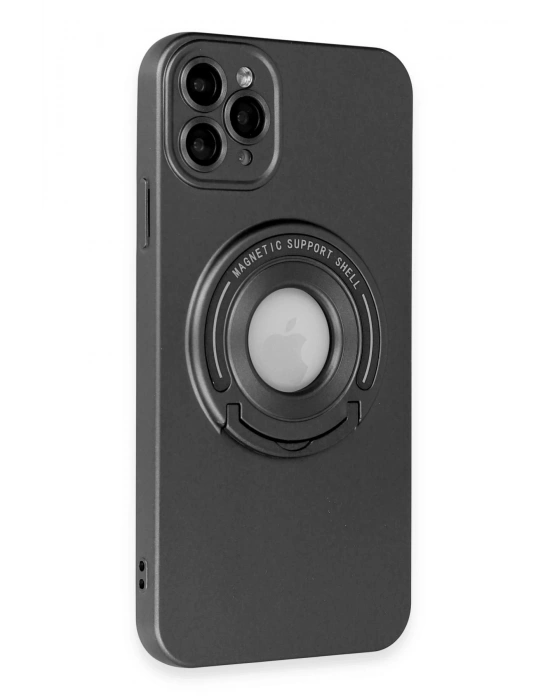 Newface iPhone 12 Pro Kılıf Lukka Magneticsafe Kapak - Siyah