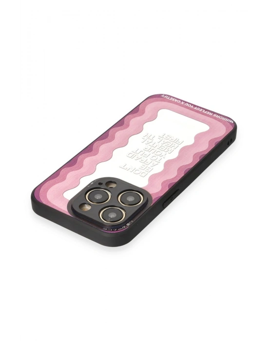 Newface iPhone 12 Pro Kılıf Mirror Desenli Kapak - Mirror - 11