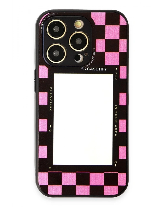 Newface iPhone 12 Pro Kılıf Mirror Desenli Kapak - Mirror - 8