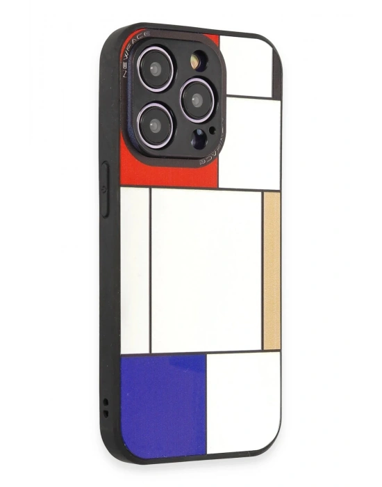 Newface iPhone 12 Pro Kılıf Mirror Desenli Kapak - Mirror - 9