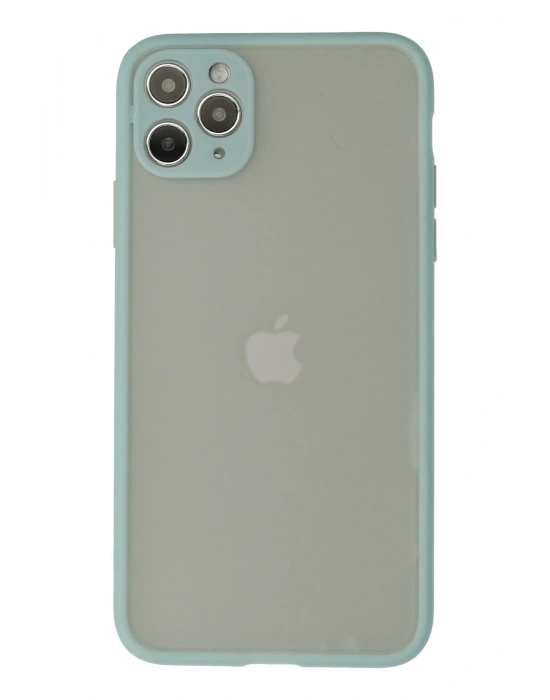 Newface iPhone 12 Pro Kılıf Montreal Silikon Kapak - Turkuaz