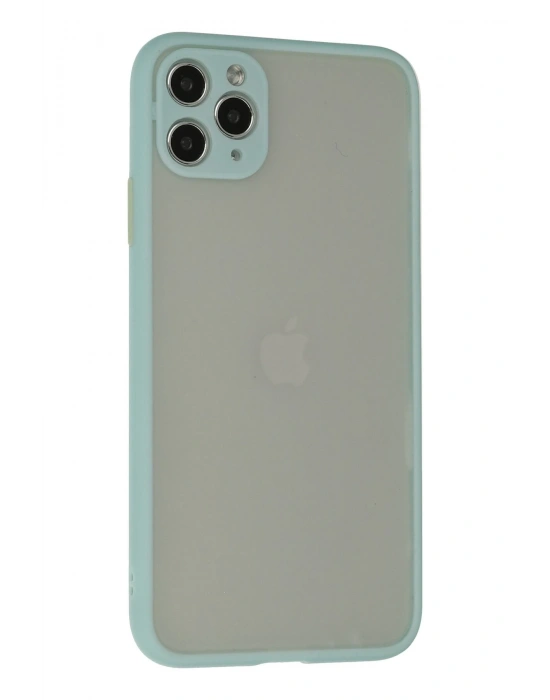 Newface iPhone 12 Pro Kılıf Montreal Silikon Kapak - Turkuaz