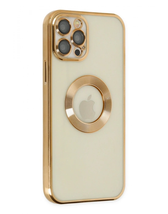 Newface iPhone 12 Pro Kılıf Slot Silikon - Gold