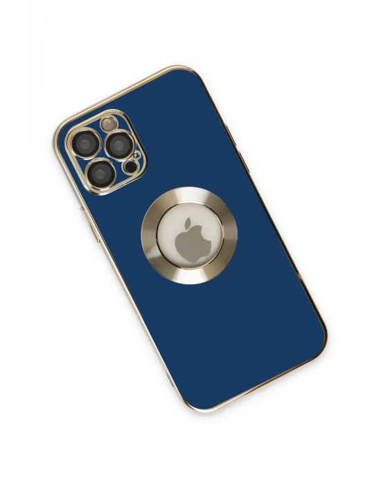 Newface iPhone 12 Pro Kılıf Store Silikon - Mavi