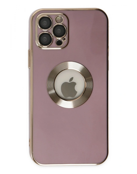 Newface iPhone 12 Pro Kılıf Store Silikon - Mor