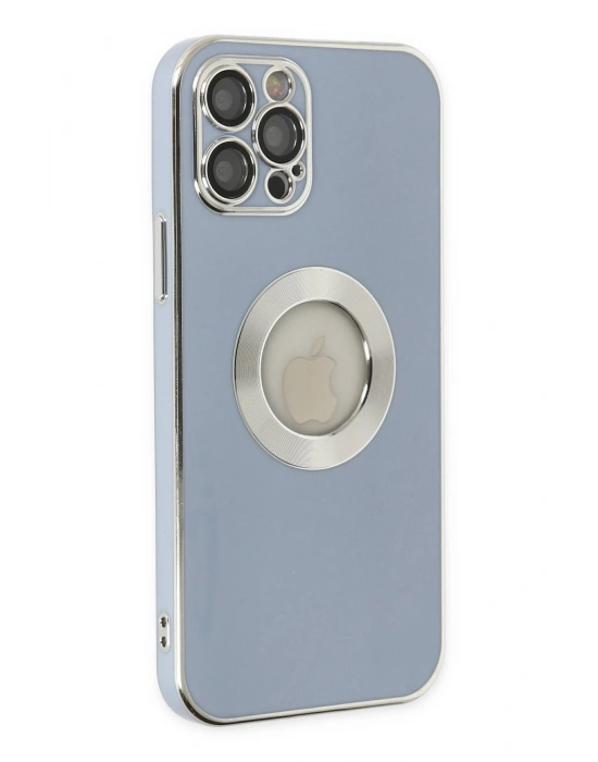 Newface iPhone 12 Pro Kılıf Store Silikon - Sierra Blue