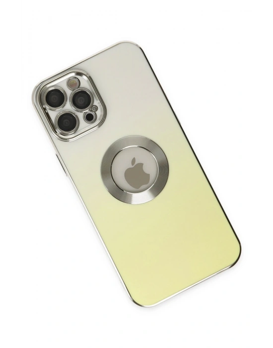 Newface iPhone 12 Pro Max Kılıf Best Silikon - Sarı