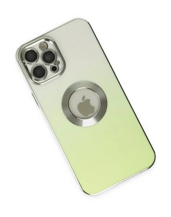 Newface iPhone 12 Pro Max Kılıf Best Silikon - Yeşil